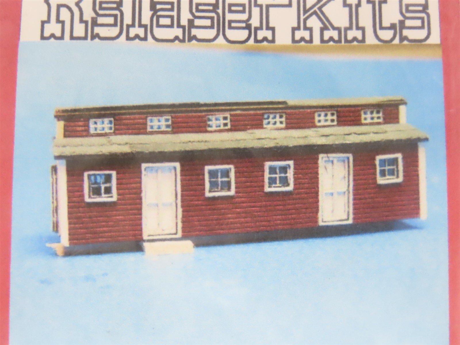 N 1/160 Scale Rslaserkits 3019 Logging Bunk House Car Building Wood Kit
