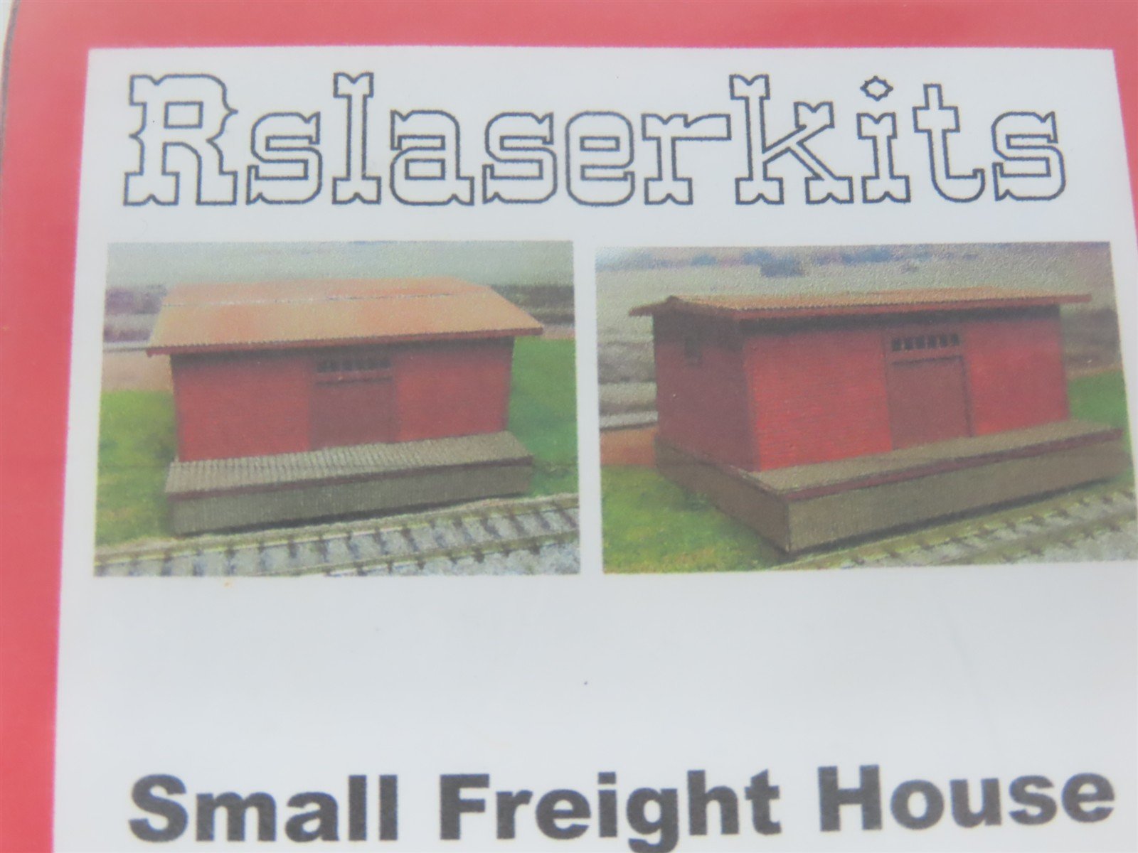 N 1/160 Scale Rslaserkits 3043 Small Freight House Building Wood Kit