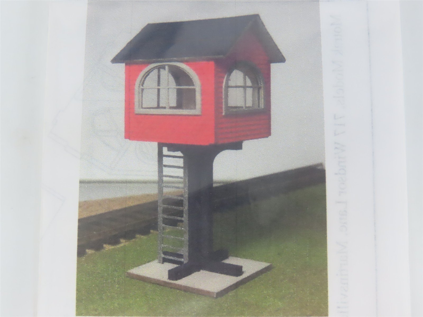 N 1/160 Scale Motrak Models 13401 Mistie St Watch Tower Building Wood Kit