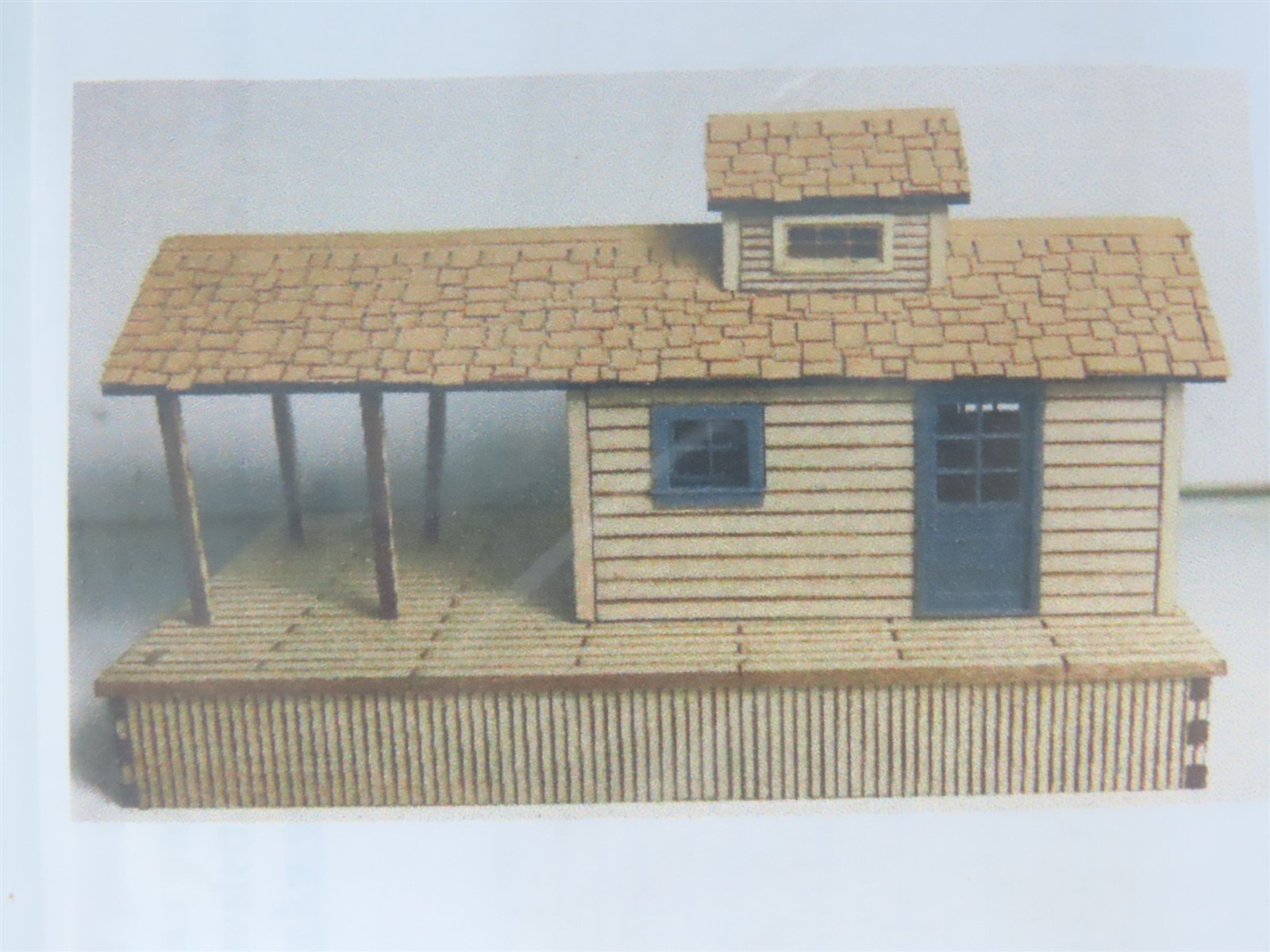 N 1/160 Scale Motrak Models 13301 Adamsville Depot Building Wood Kit