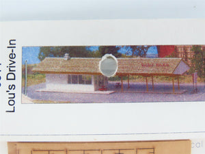 N 1/160 Scale GCLaser 0311 Lou's Drive-In Building Wood Kit