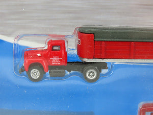 N 1/160 Scale CMW Mini Metals 51129 P-I-E Semi-Tractor/32' Covered Wagon Set