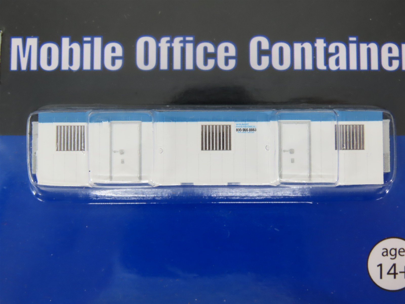 LOT of 4 N Scale Atlas Mobile Office Containers - Wilmot & Aries - SEALED