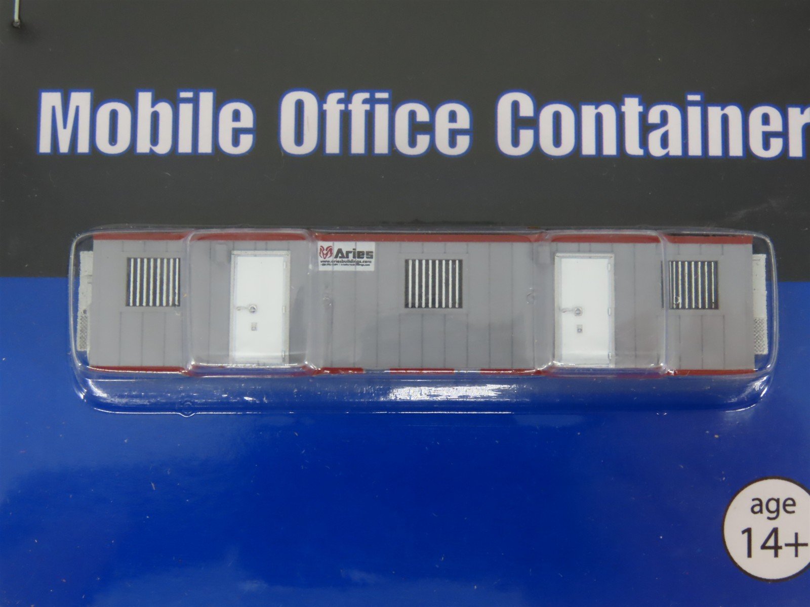 LOT of 4 N Scale Atlas Mobile Office Containers - Wilmot & Aries - SEALED