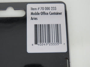 LOT of 4 N Scale Atlas Mobile Office Containers - Wilmot & Aries - SEALED