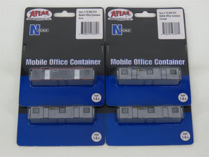 LOT of 4 N 1/160 Scale Atlas 70000235 Mobile Office Container Triumph - SEALED