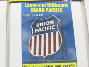LOT of 4 N/HO Scale Blair Line Laser-Cut Assorted Billboards - SEALED