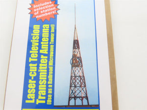 LOT of 2 N Z/N/HO Scale Blair Line 1516 Laser-Cut Television Transmitter Antenna