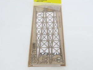 LOT of 2 N Z/N/HO Scale Blair Line 1516 Laser-Cut Television Transmitter Antenna