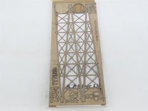 LOT of 2 N Z/N/HO Scale Blair Line 1516 Laser-Cut Television Transmitter Antenna