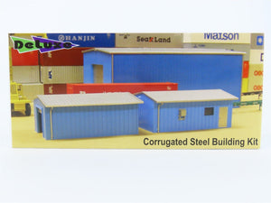 N 1/160 Scale Deluxe Kit #300 Two Armco Corrugated Steel Buildings
