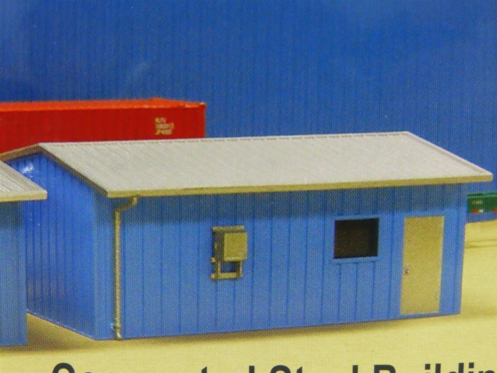 N 1/160 Scale Deluxe Kit #300 Two Armco Corrugated Steel Buildings