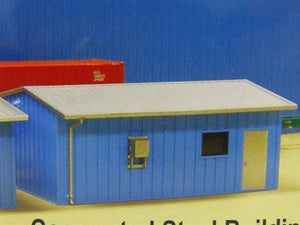 N 1/160 Scale Deluxe Kit #300 Two Armco Corrugated Steel Buildings