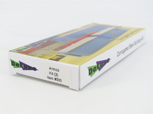 N 1/160 Scale Deluxe Kit #300 Two Armco Corrugated Steel Buildings