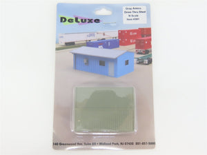 N 1/160 Scale Deluxe 381 Gray Armco Corrugated Steel Drive-Thru Shed