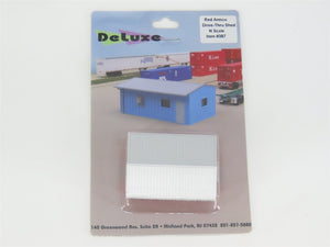 N 1/160 Scale Deluxe 387 Red Armco Corrugated Steel Drive-Thru Shed
