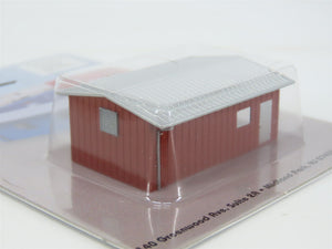 N 1/160 Scale Deluxe 356 Brown Armco Corrugated Steel Workshop
