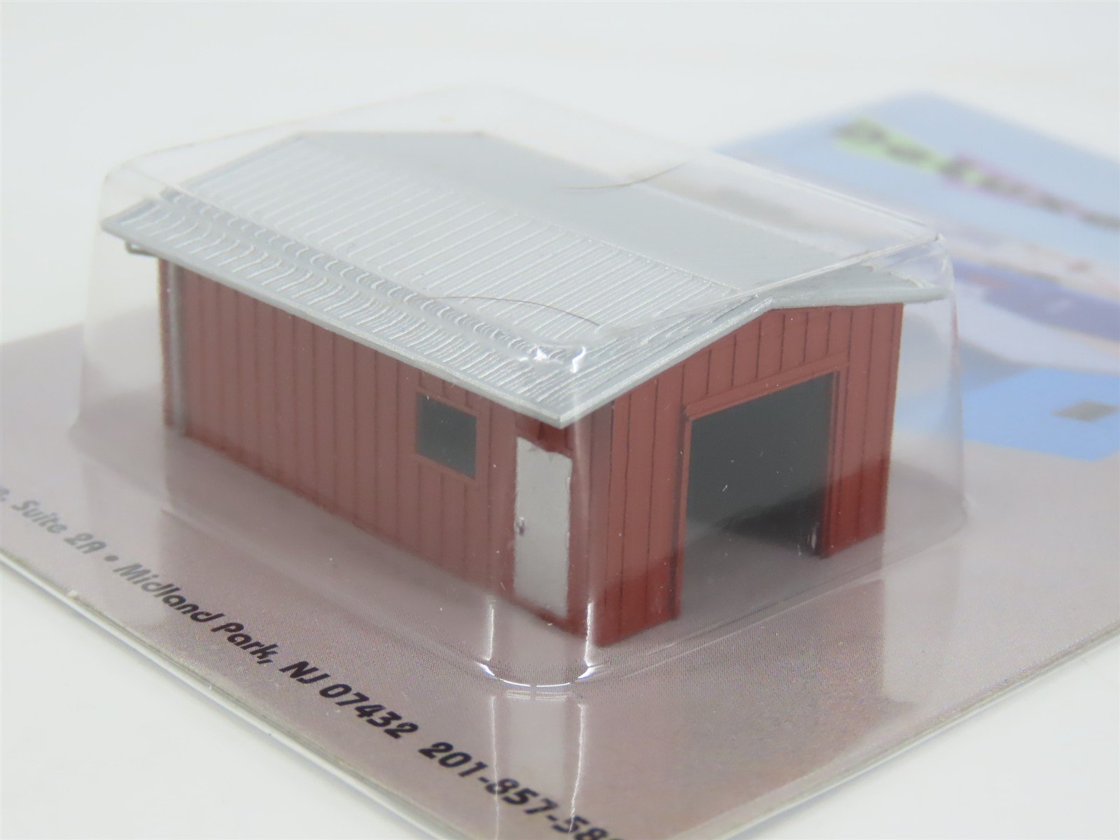 N 1/160 Scale Deluxe 356 Brown Armco Corrugated Steel Workshop