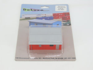 N 1/160 Scale Deluxe 337 Red Armco Corrugated Steel Guardhouse