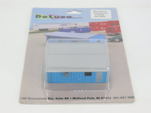 N 1/160 Scale Deluxe 332 Blue Armco Corrugated Steel Guardhouse