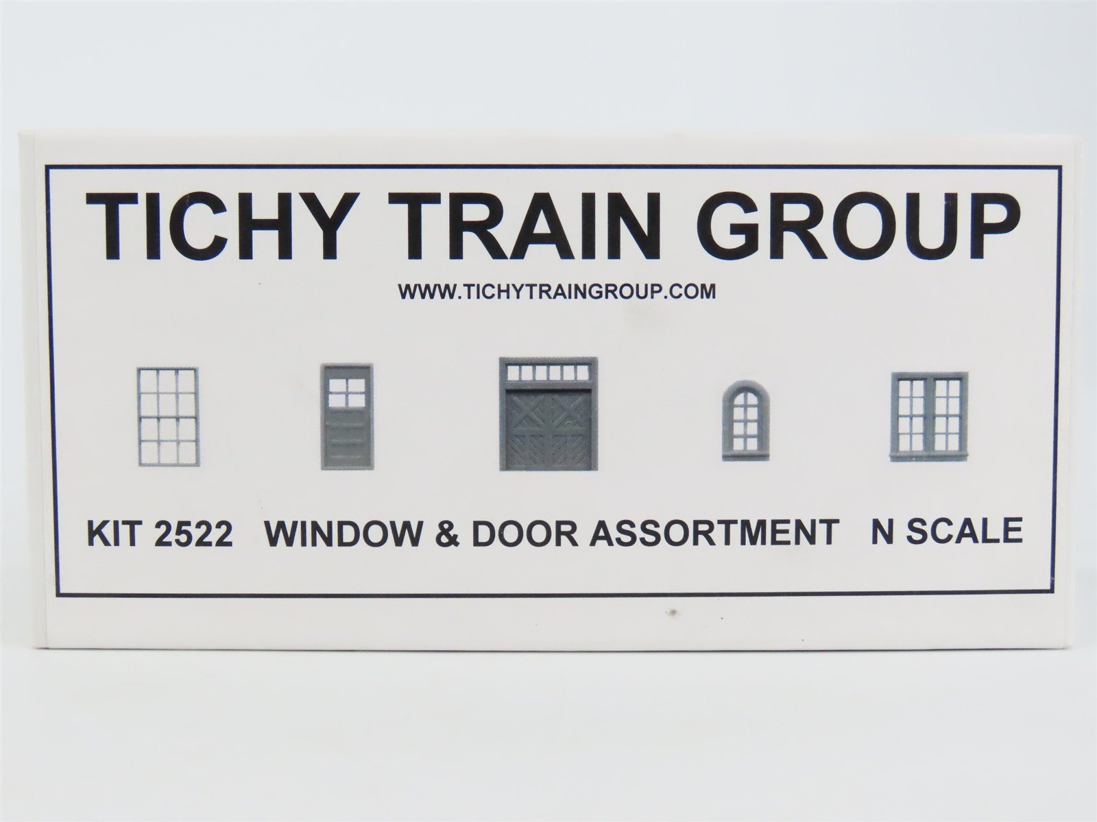 N 1/160 Scale Tichy Train Group Kit #2522 Windows & Doors Assortment - SEALED