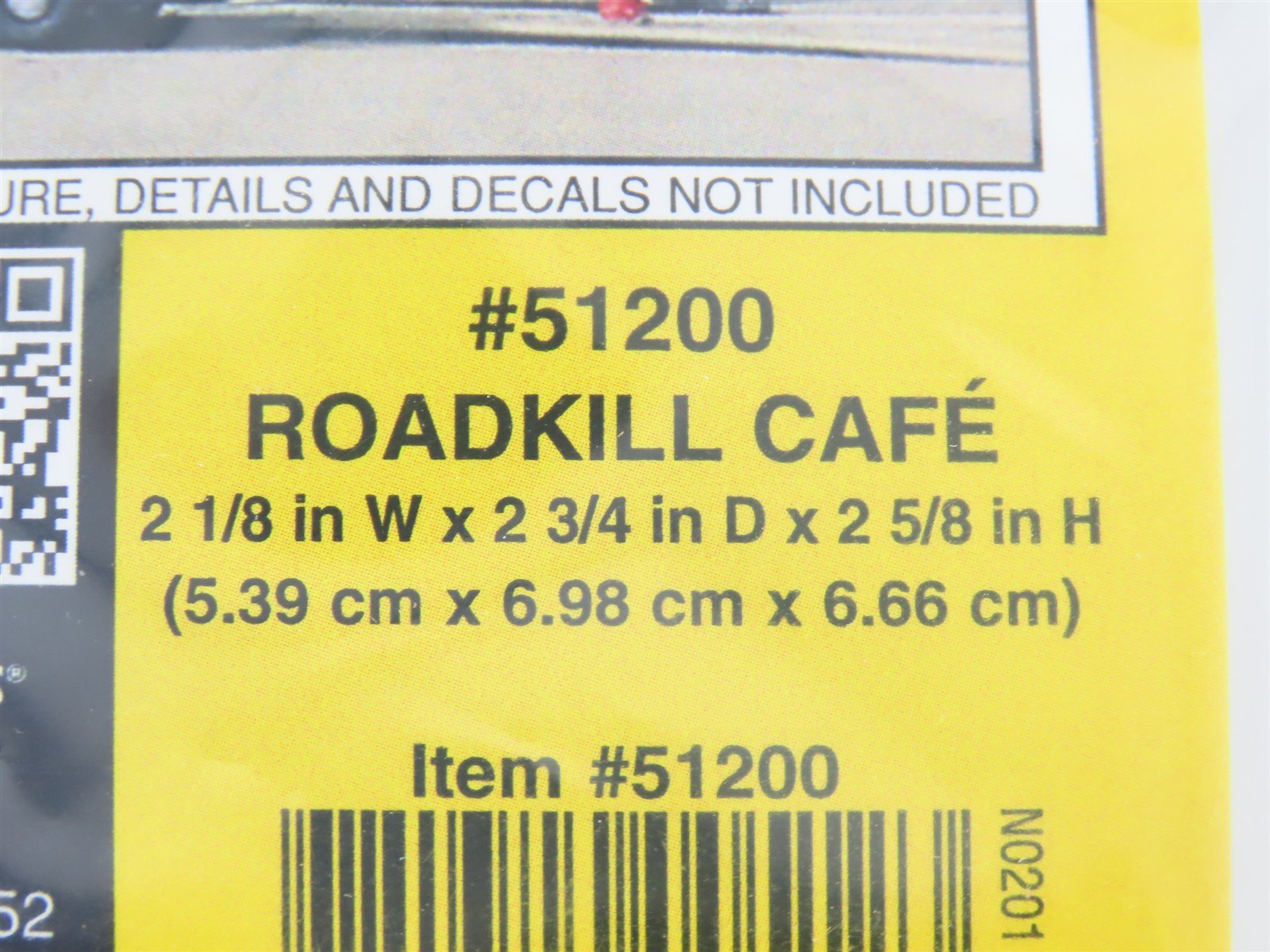 N 1/160 Scale Woodland Scenics DPM Landmark Kit #51200 Roadkill Cafe - SEALED