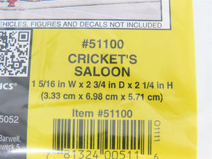 N 1/160 Scale Woodland Scenics DPM Landmark Kit #51100 Cricket's Saloon - SEALED