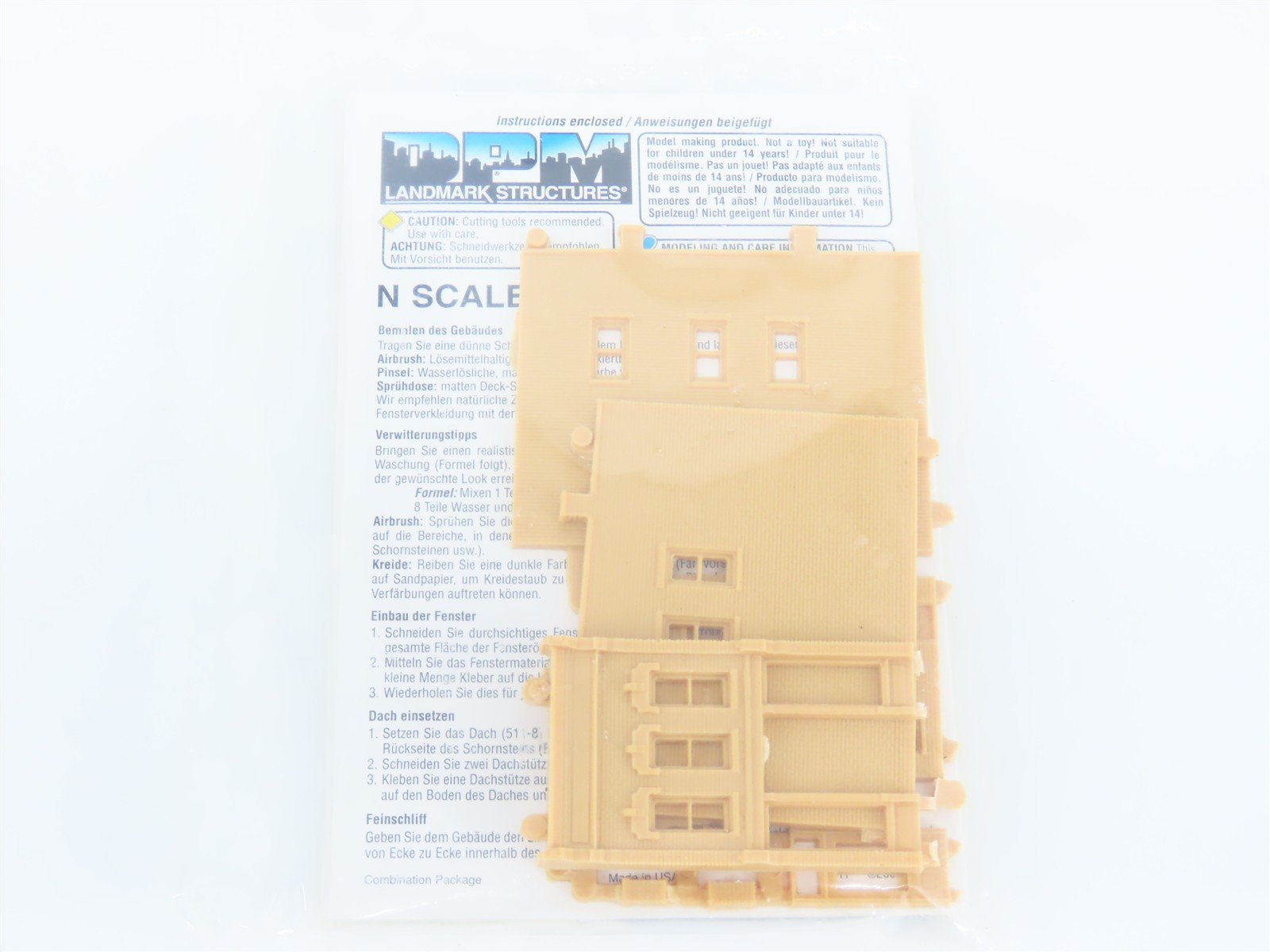 N 1/160 Scale Woodland Scenics DPM Landmark Kit #51100 Cricket's Saloon - SEALED