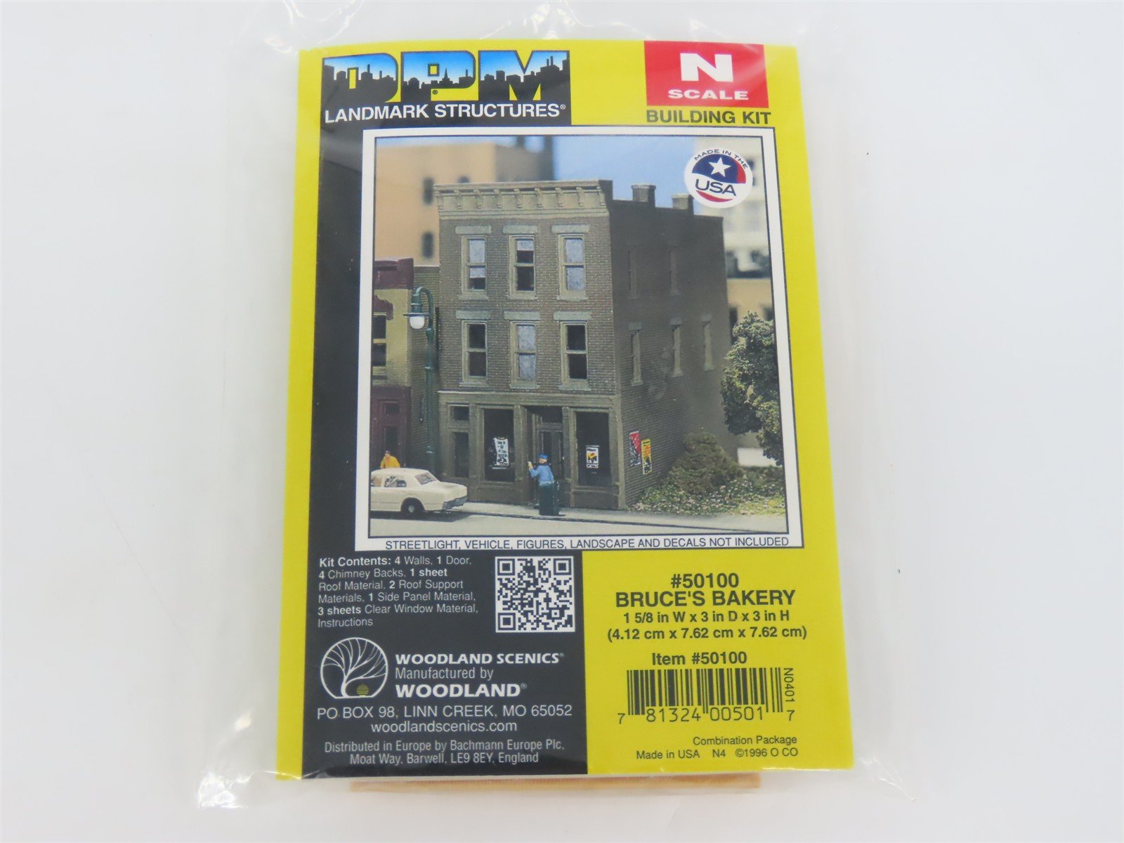 N 1/160 Scale Woodland Scenics DPM Landmark Kit #50100 Bruce's Bakery - SEALED