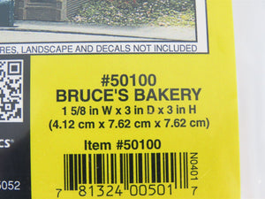 N 1/160 Scale Woodland Scenics DPM Landmark Kit #50100 Bruce's Bakery - SEALED
