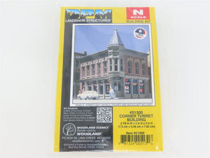 N Scale Woodland Scenics DPM Landmark Kit #51300 Corner Turret Building - SEALED