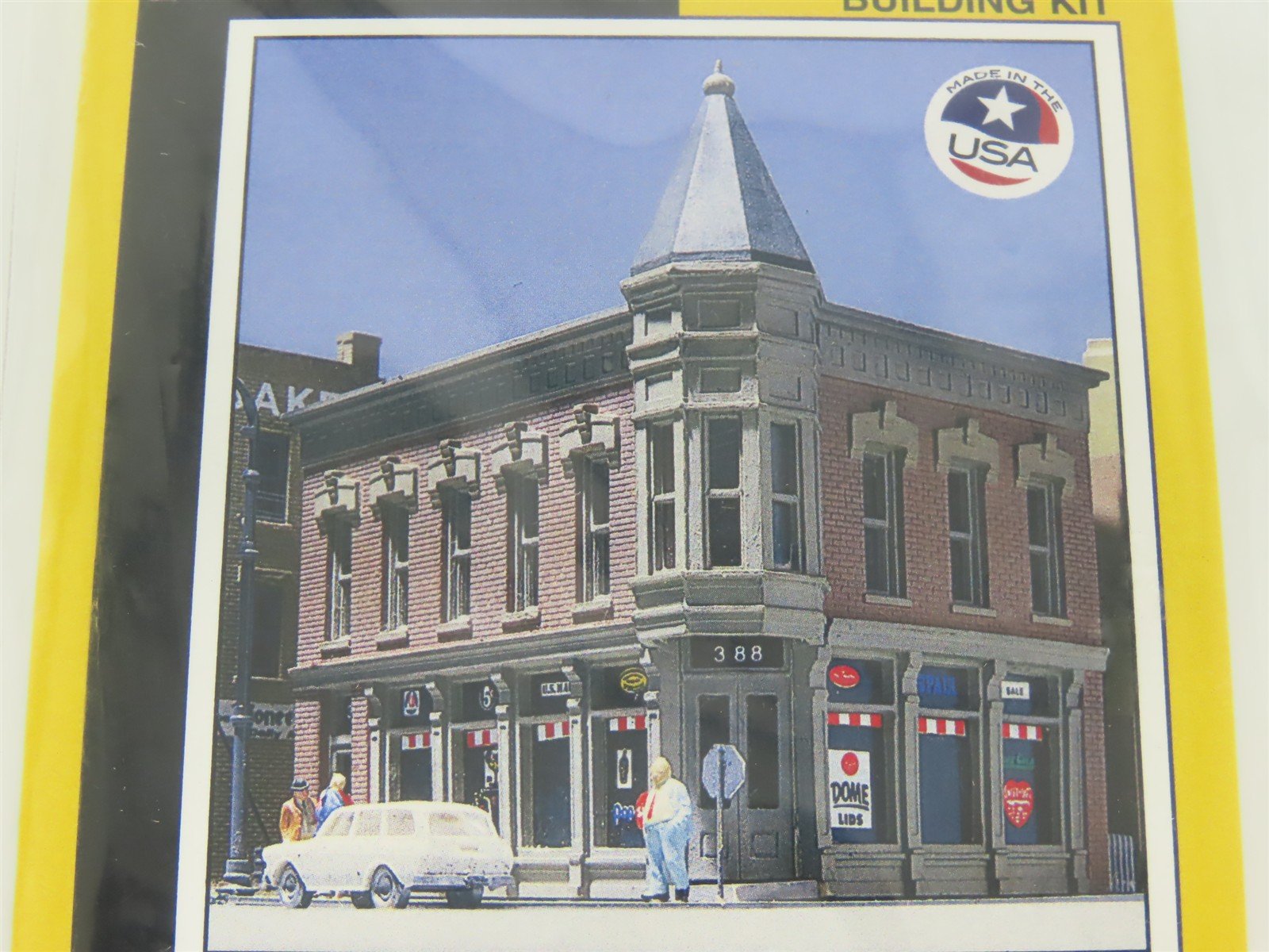 N Scale Woodland Scenics DPM Landmark Kit #51300 Corner Turret Building - SEALED