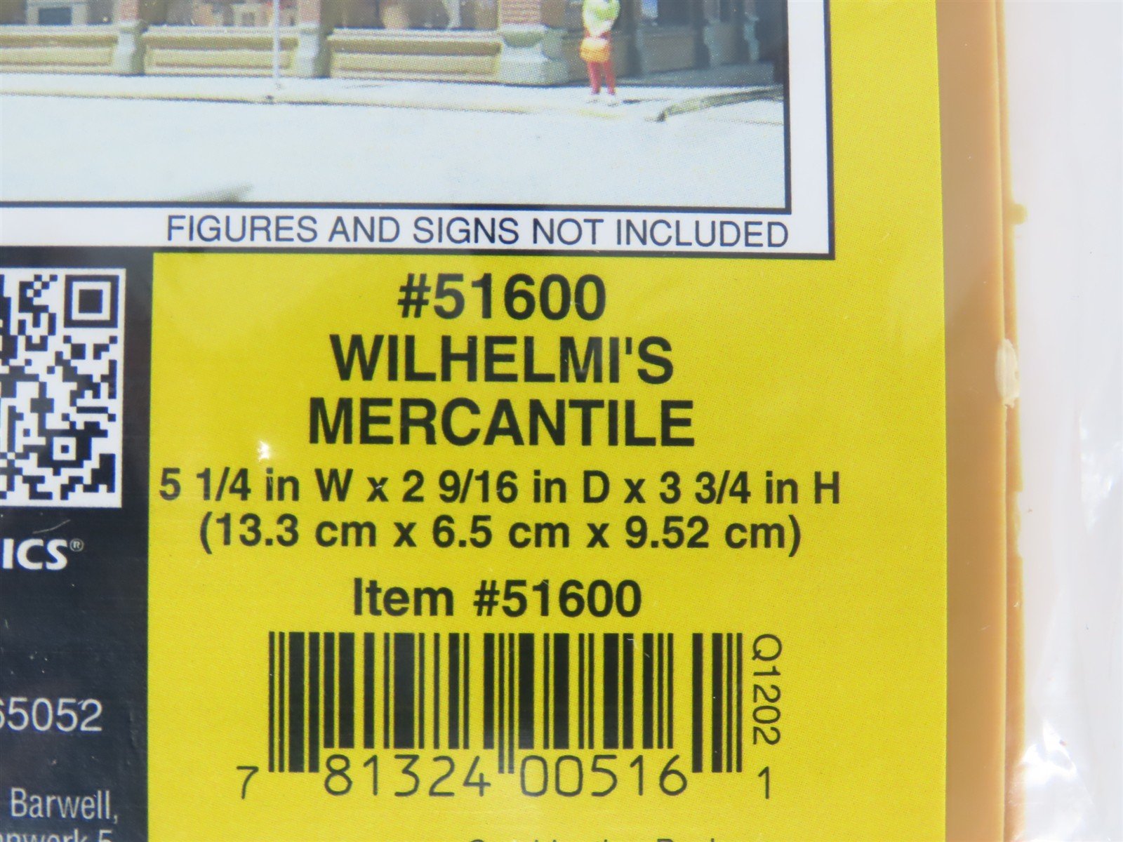 N Scale Woodland Scenics DPM Landmark Kit #51600 Wilhelmi's Mercantile - SEALED
