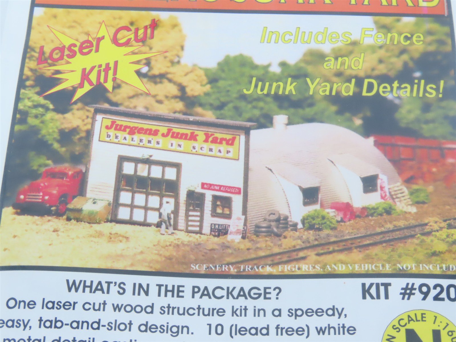 N 1/160 Scale Monroe Models Laser Kit #9204 Jurgens Junk Yard