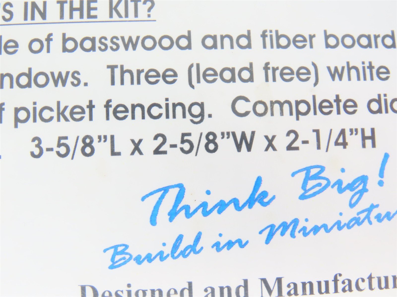 N 1/160 Scale Monroe Models Laser Kit #493-9205 Ellie's House