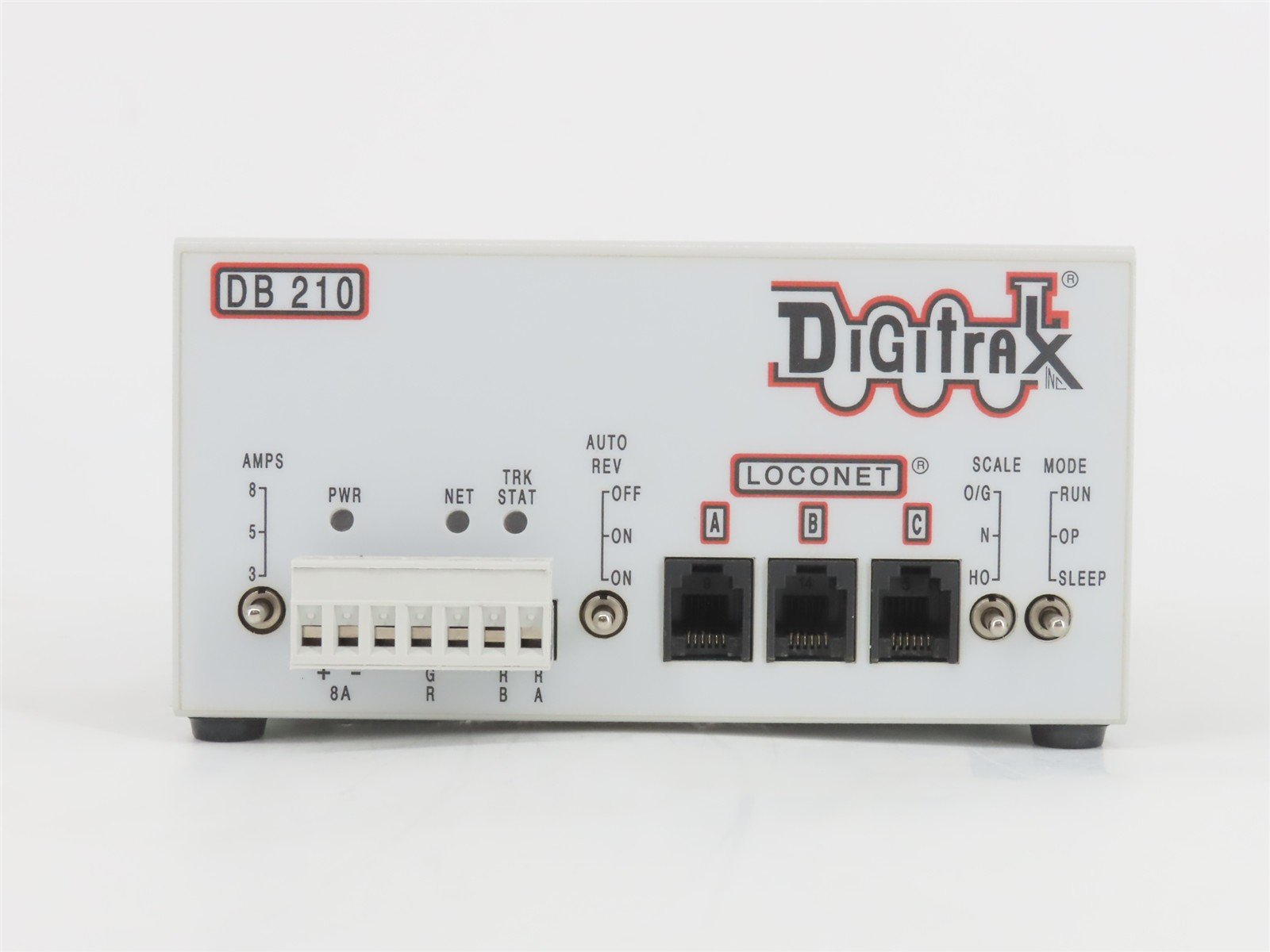 Digitrax DB210 Advanced LocoNet 8-Amp AutoReversing DCC Booster