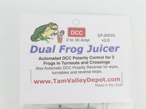 LOT of 2 Tam Valley Depot DFJ003U Dual Frog Juicer DCC Frog Polarity Controllers