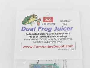 LOT of 2 Tam Valley Depot DFJ003U Dual Frog Juicer DCC Frog Polarity Controllers