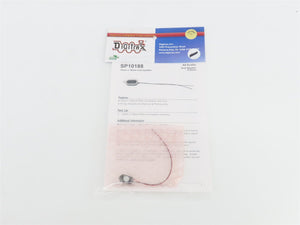 LOT of 3 Digitrax SP10188 Oval 10x18mm 8 Ohm Speakers w/ Wires