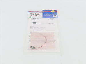 LOT of 3 Digitrax SP10188 Oval 10x18mm 8 Ohm Speakers w/ Wires