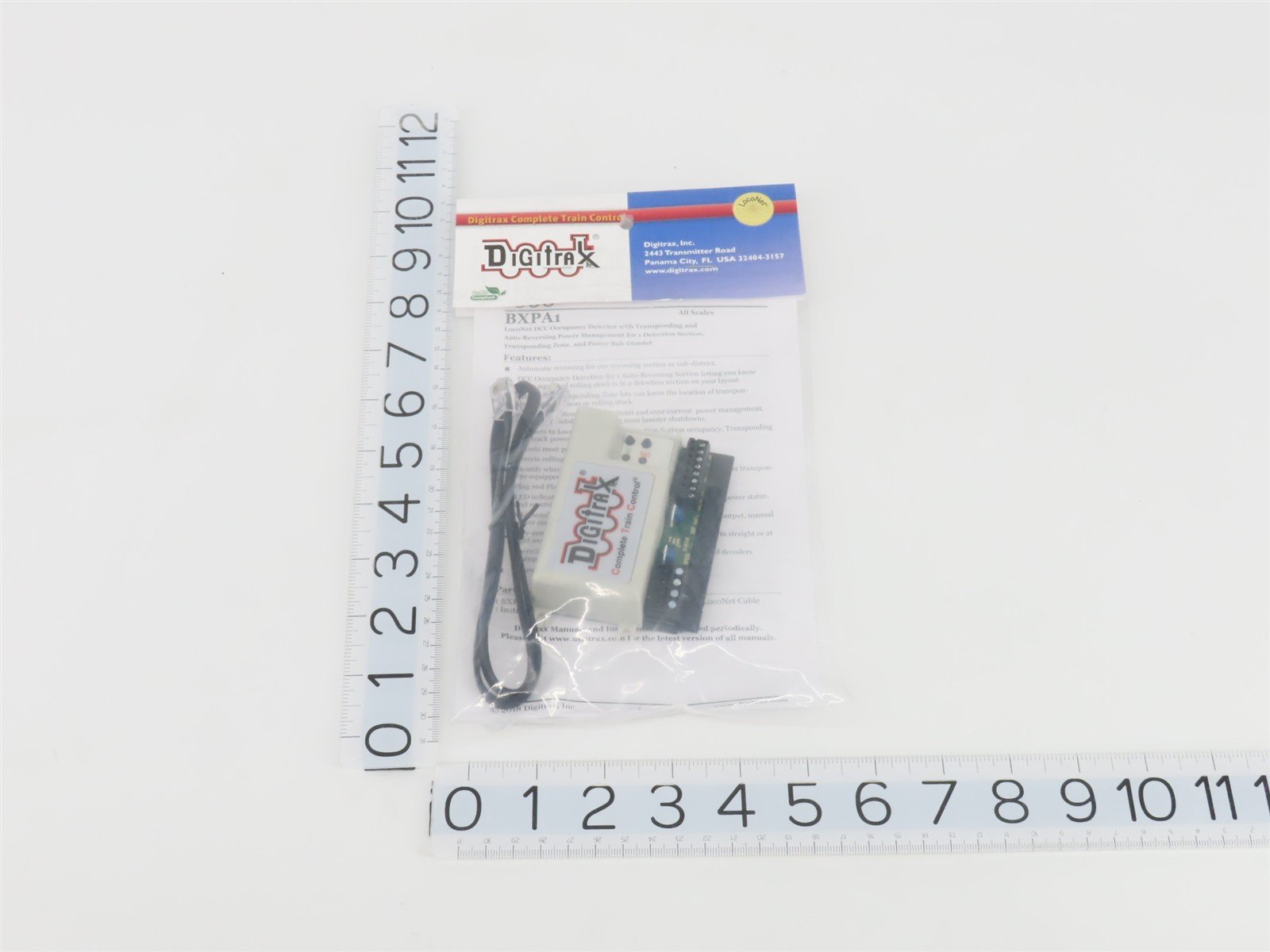 Digitrax BXPA1 LocoNet DCC Auto-Reversing Occupancy Detector w/ Transponding