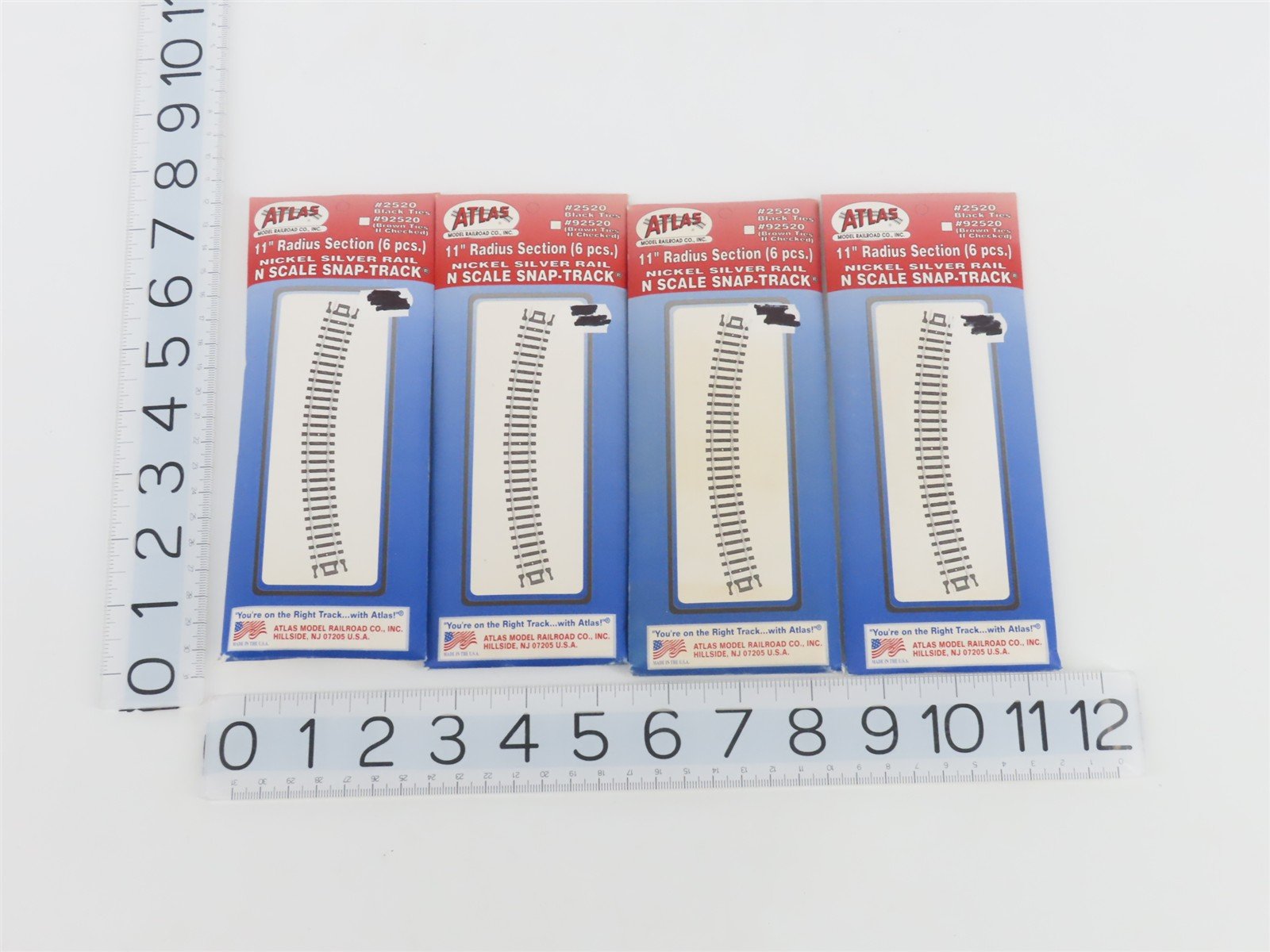 LOT of 12 N Scale Atlas 2520 Code 80 NS 11
