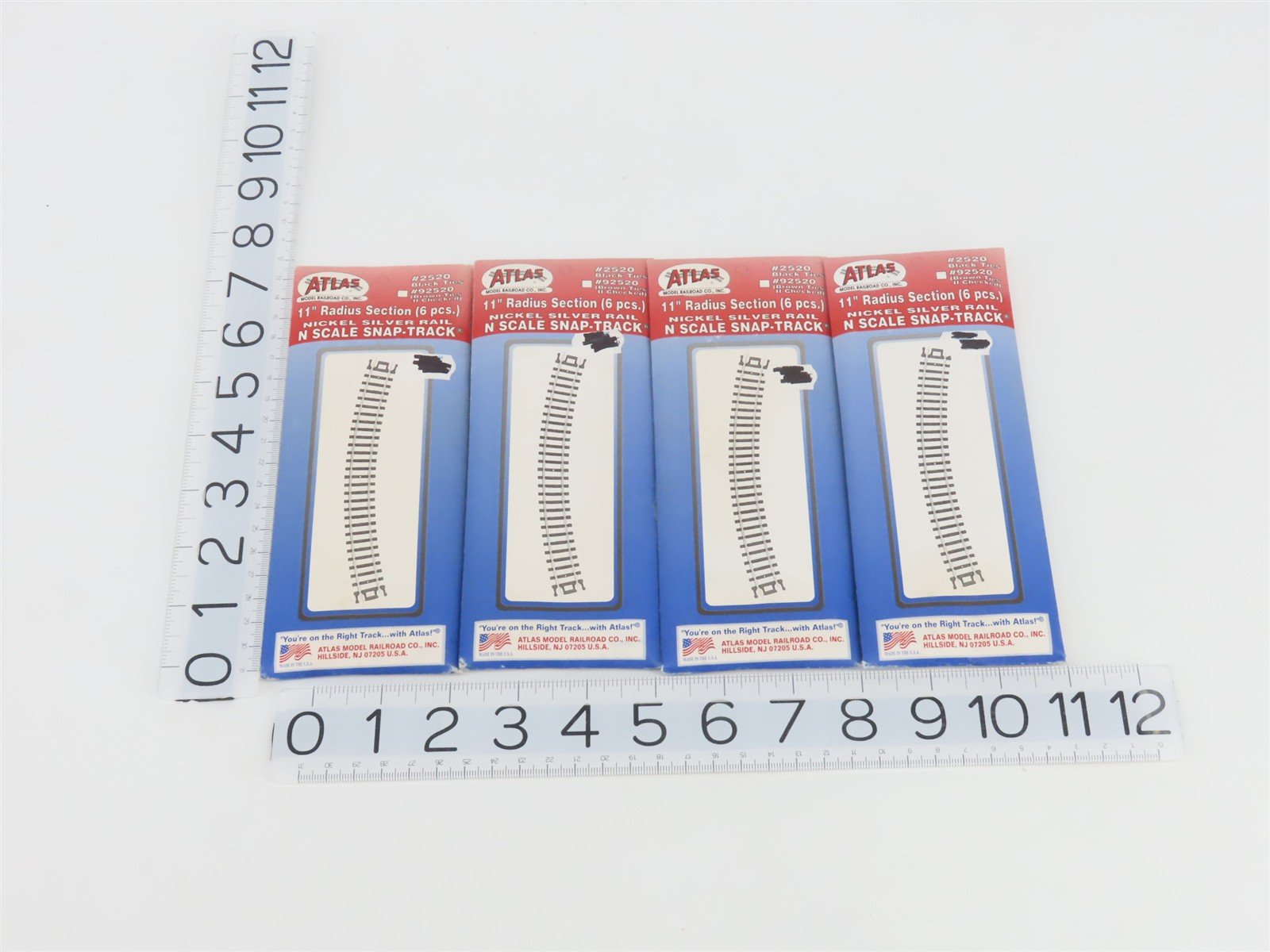 LOT of 12 N Scale Atlas 2520 Code 80 NS 11