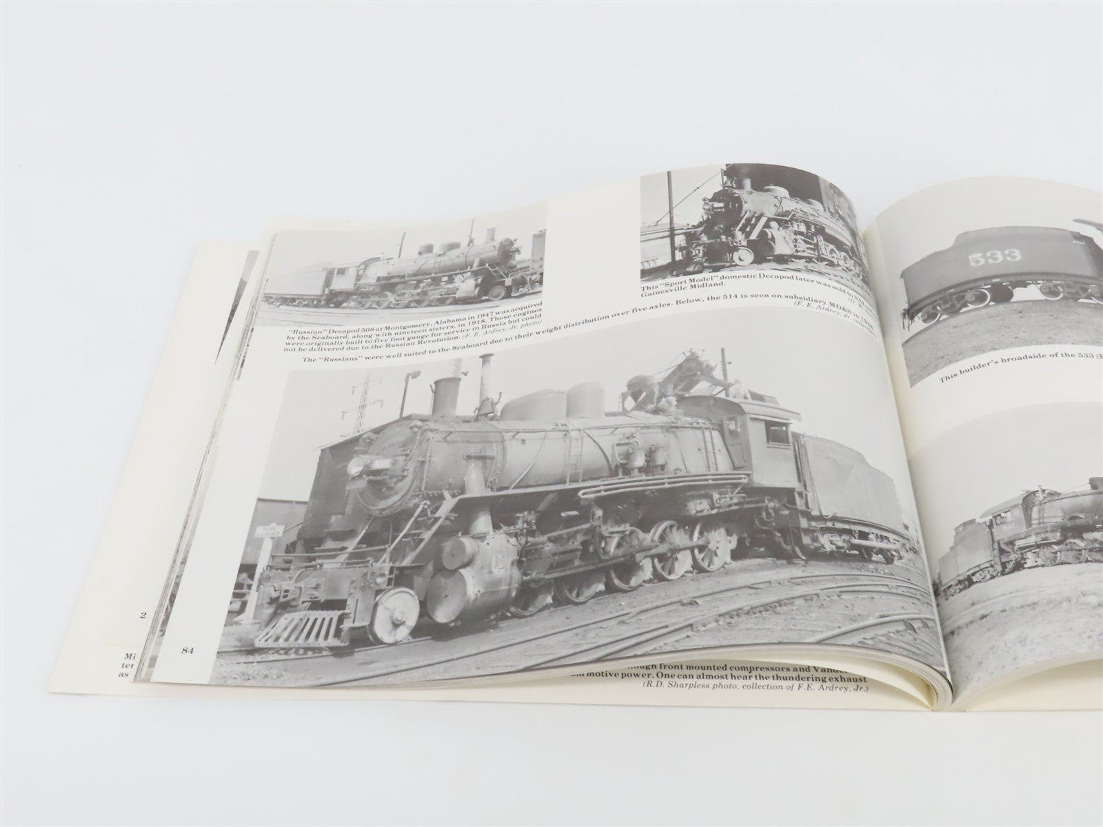 Seaboard Air Line Railway Album by Langley, Beckum, & Tidwell ©1988 SC Book