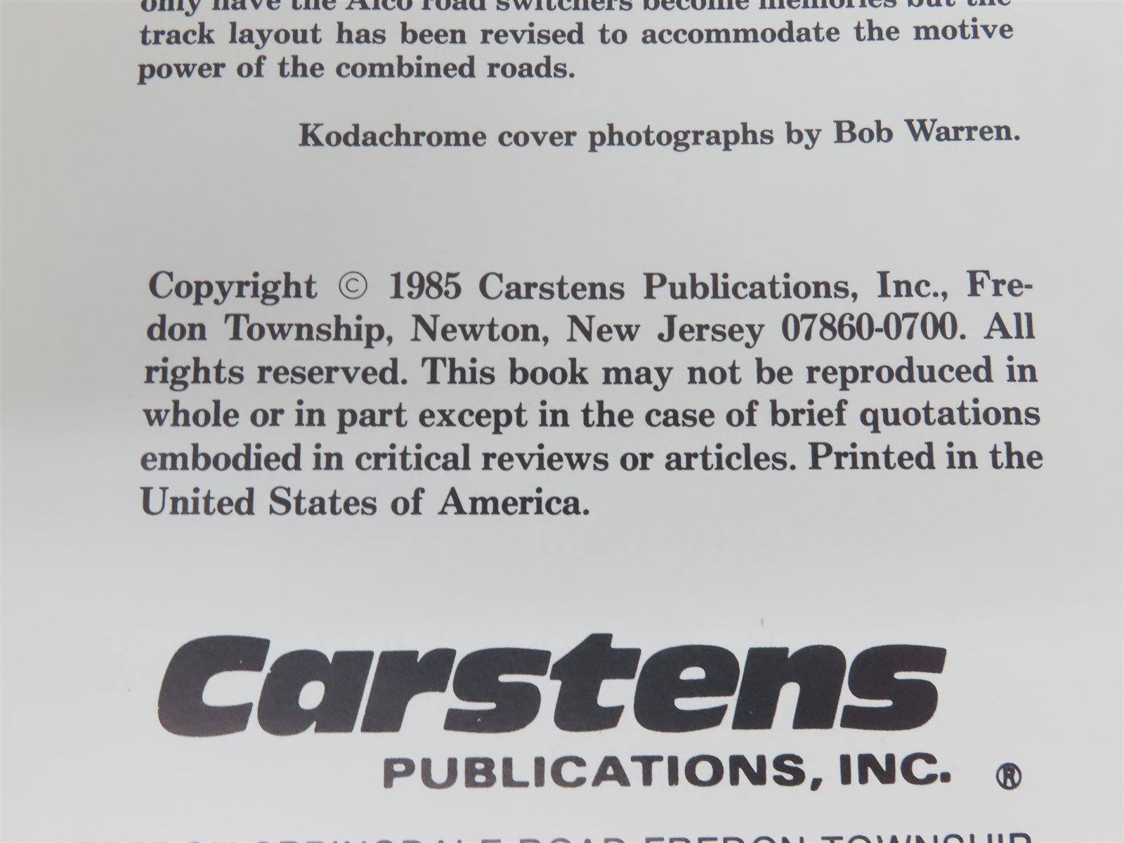 Seaboard Coast Line SCL In Florida - A Pictorial History by Warren & Clark ©1985