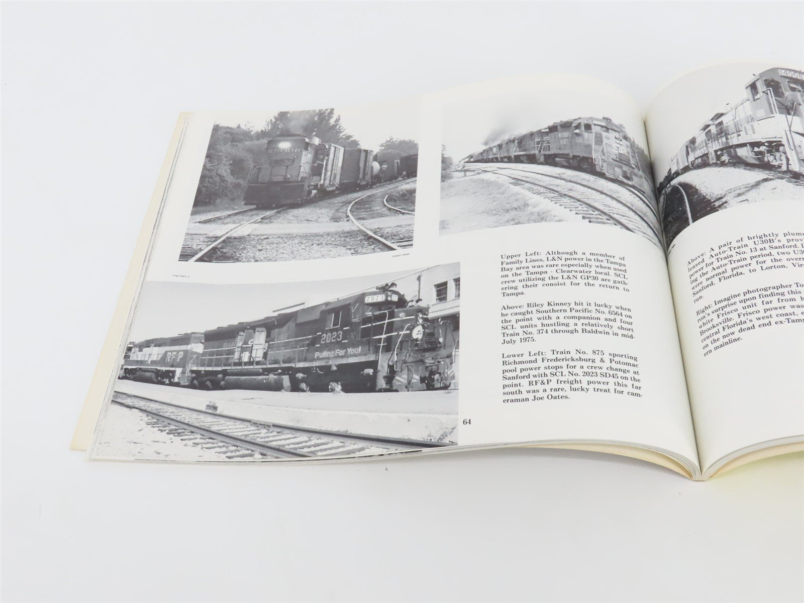Seaboard Coast Line SCL In Florida - A Pictorial History by Warren & Clark ©1985