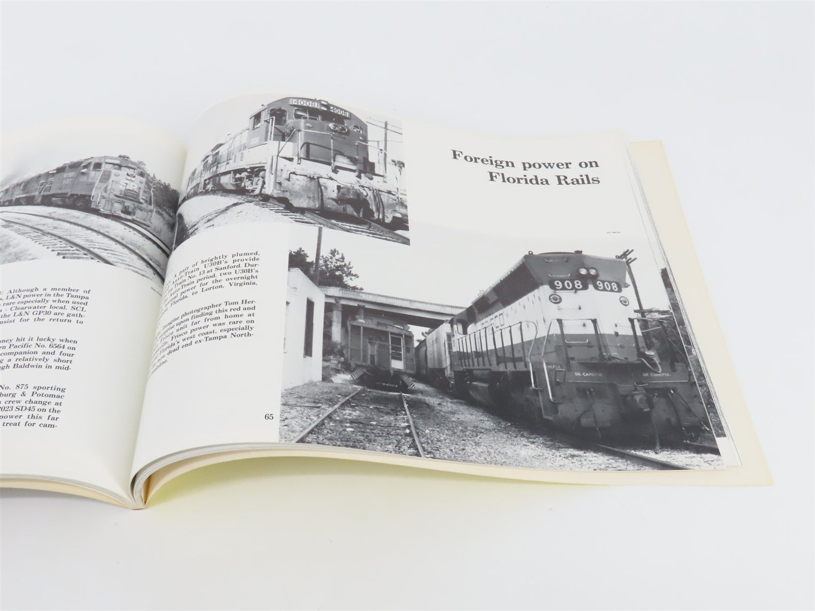 Seaboard Coast Line SCL In Florida - A Pictorial History by Warren & Clark ©1985