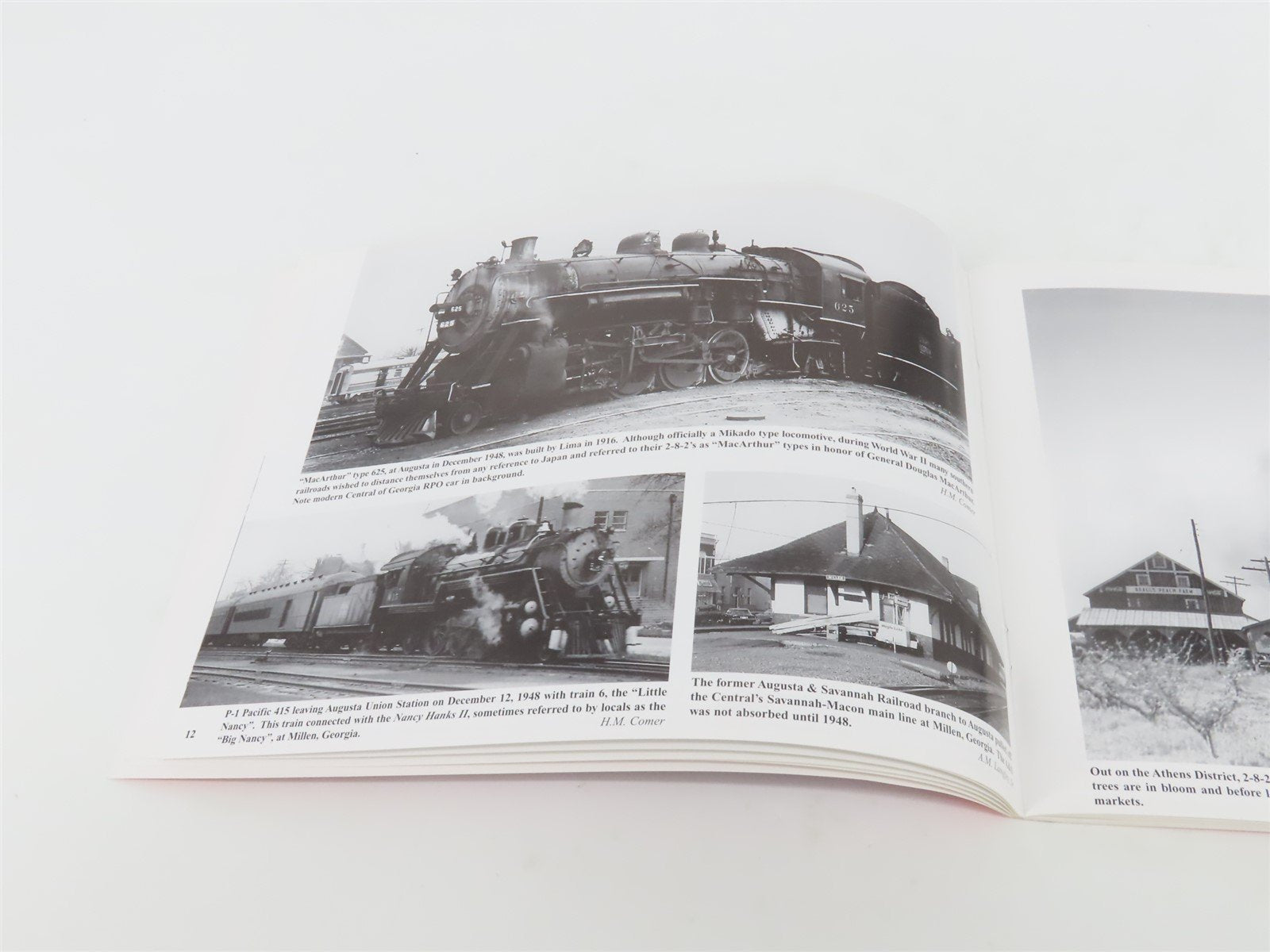 Central of Georgia Railway Steam Locomotives & Trains by Langley & Goolsby ©2006