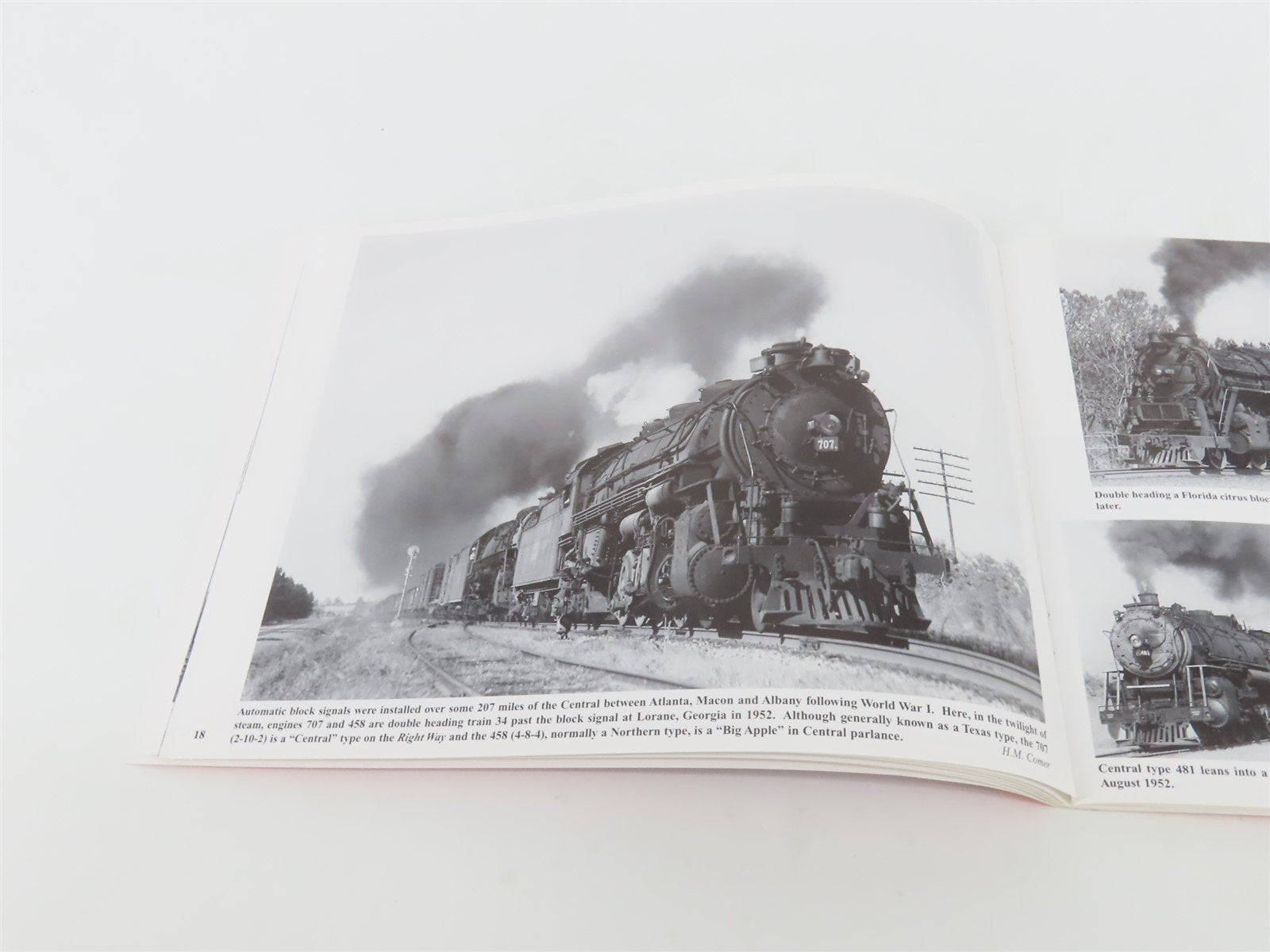 Central of Georgia Railway Steam Locomotives & Trains by Langley & Goolsby ©2006