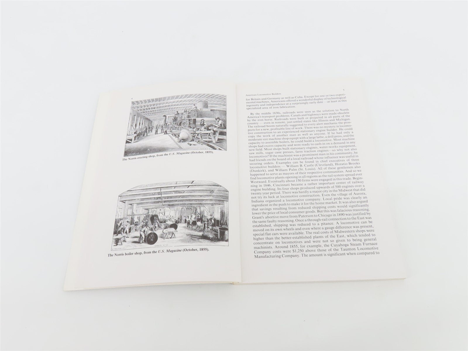 A Short History Of American Locomotive Builders In The Steam Era by White ©1982